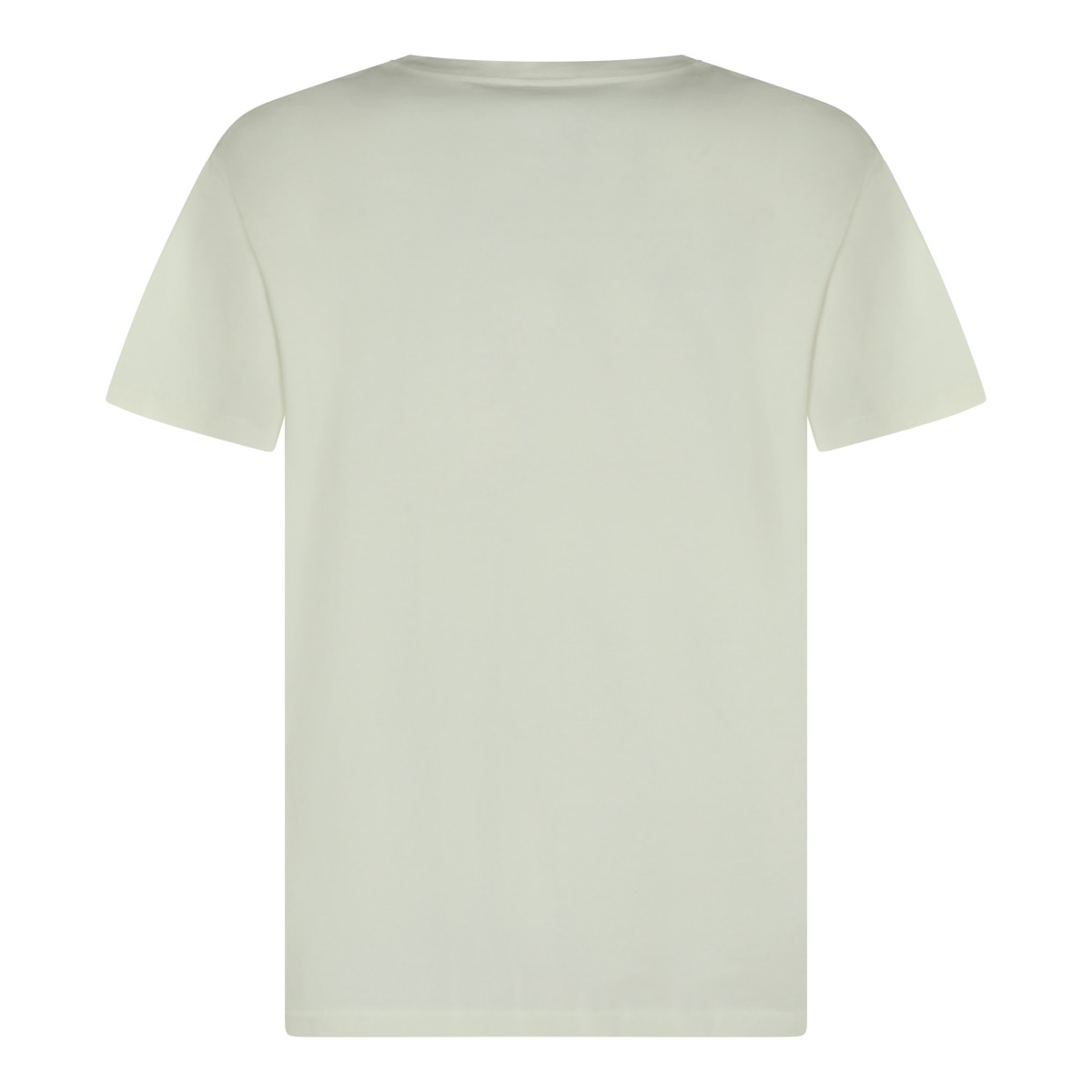 WHITE COTTON T-SHIRT