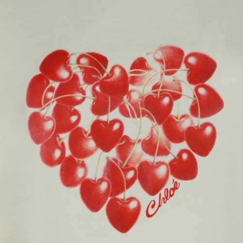 WHITE COTTON T-SHIRT