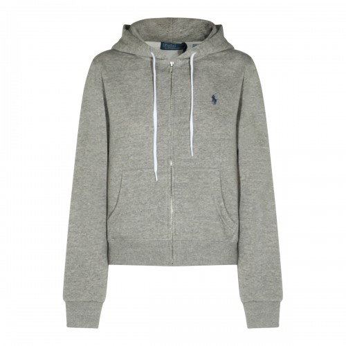 GREY COTTON SWEATSHIRT