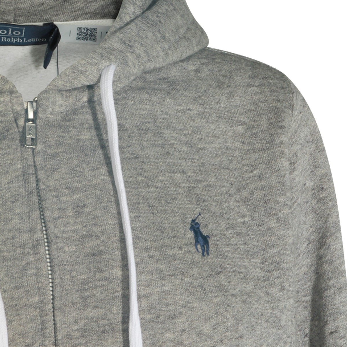 GREY COTTON SWEATSHIRT