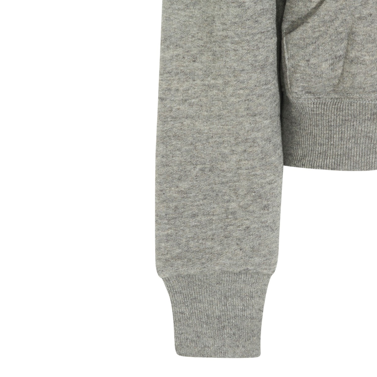 GREY COTTON SWEATSHIRT