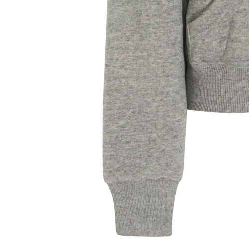 GREY COTTON SWEATSHIRT