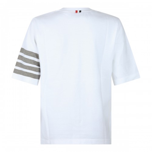 WHITE COTTON T-SHIRT