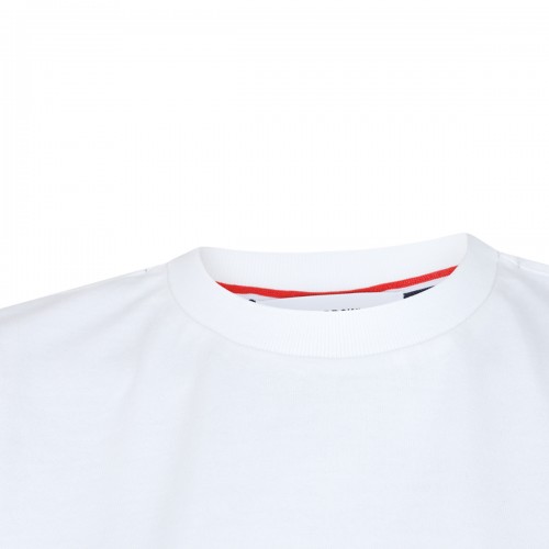 WHITE COTTON T-SHIRT