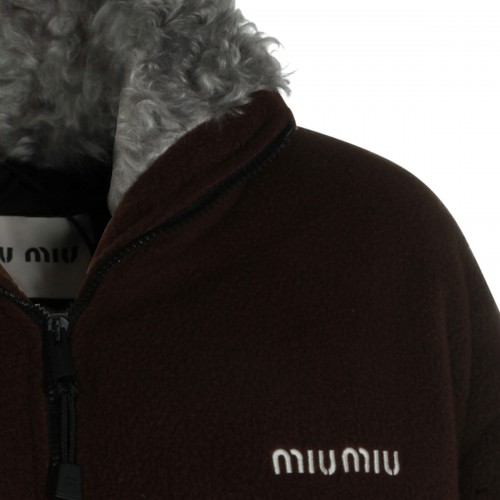 BROWN DOWN JACKET