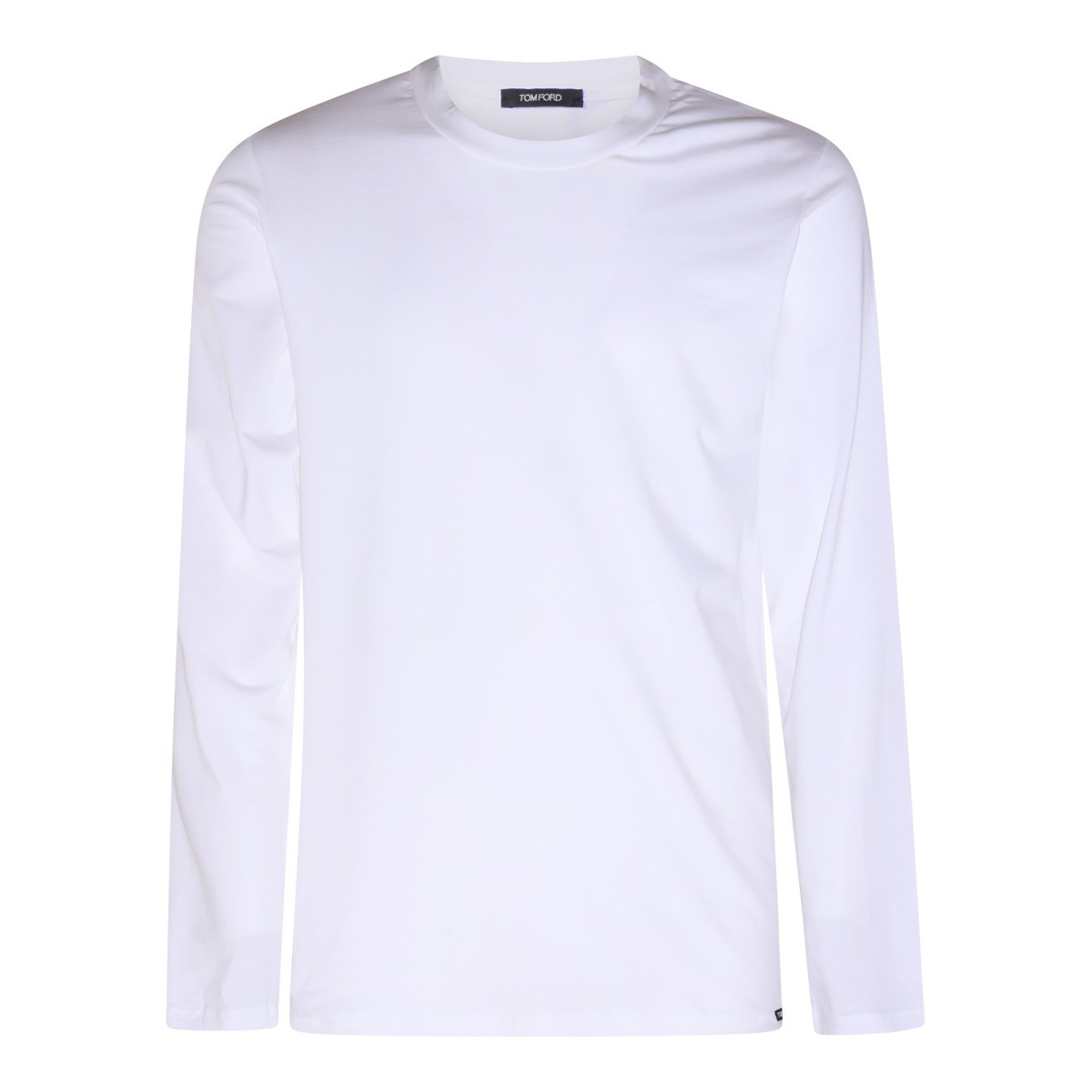 WHITE COTTON T-SHIRT