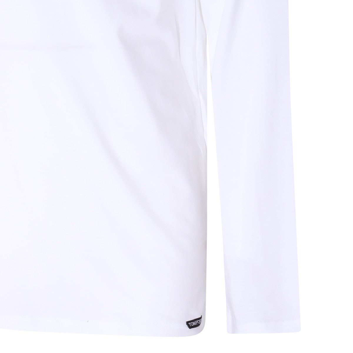 WHITE COTTON T-SHIRT