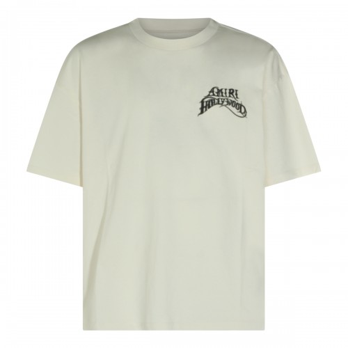 IVORY COTTON T-SHIRT