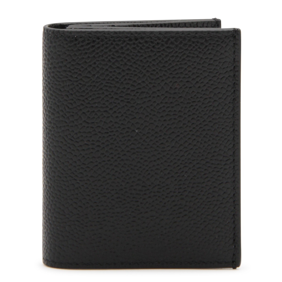 BLACK LEATHER CARD HOLDER