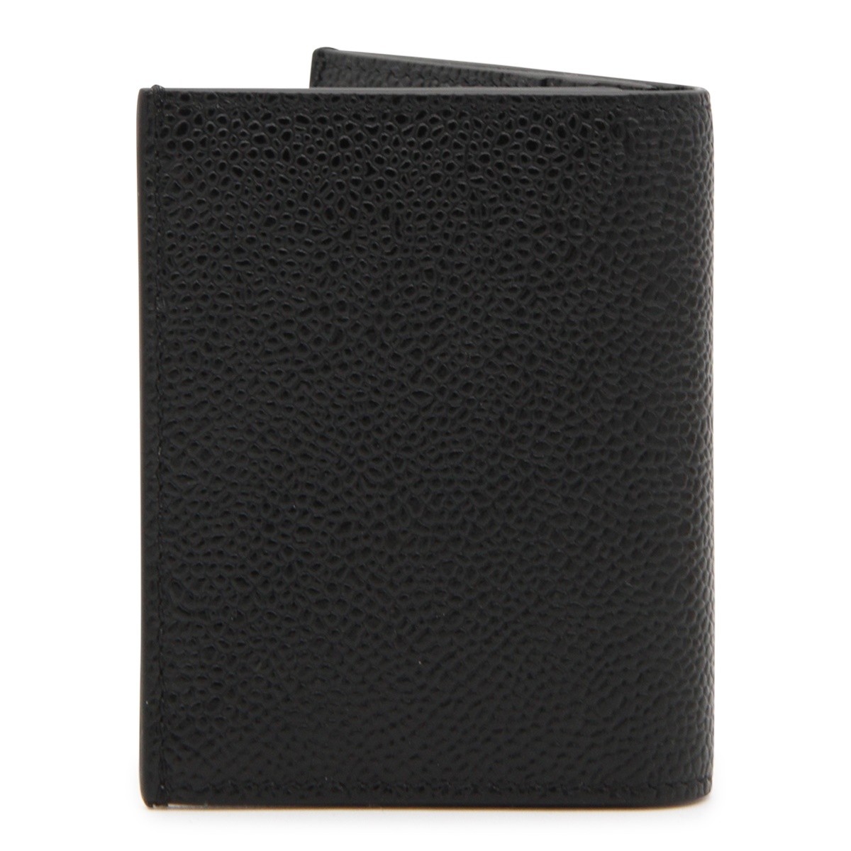 BLACK LEATHER CARD HOLDER