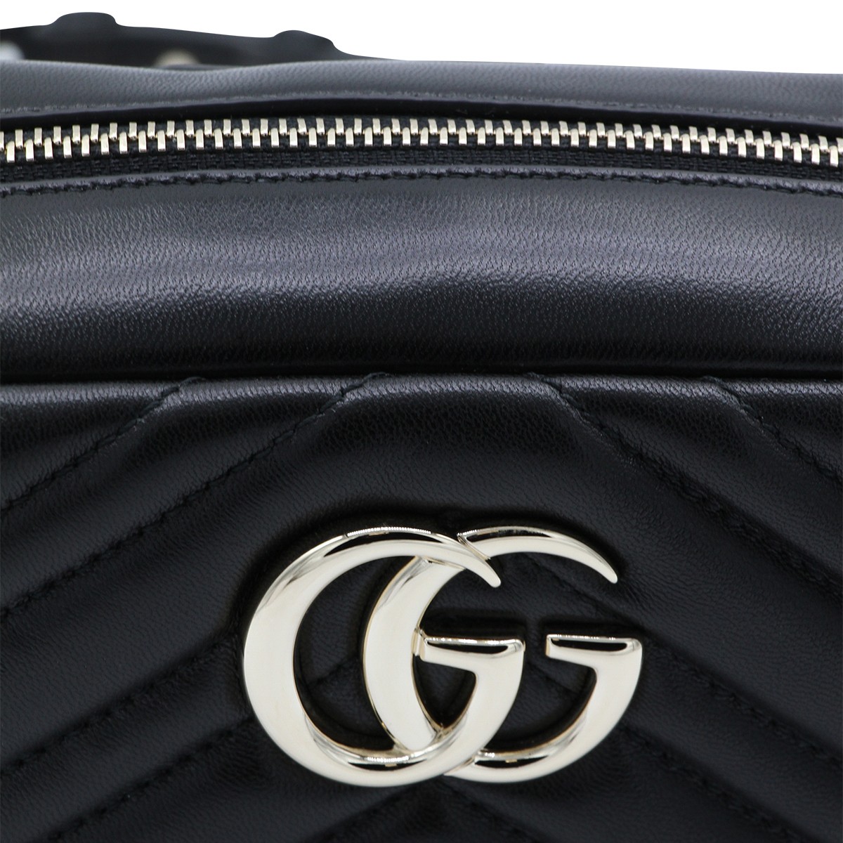 BLACK LEATHER MARMONT CROSSBODY BAG