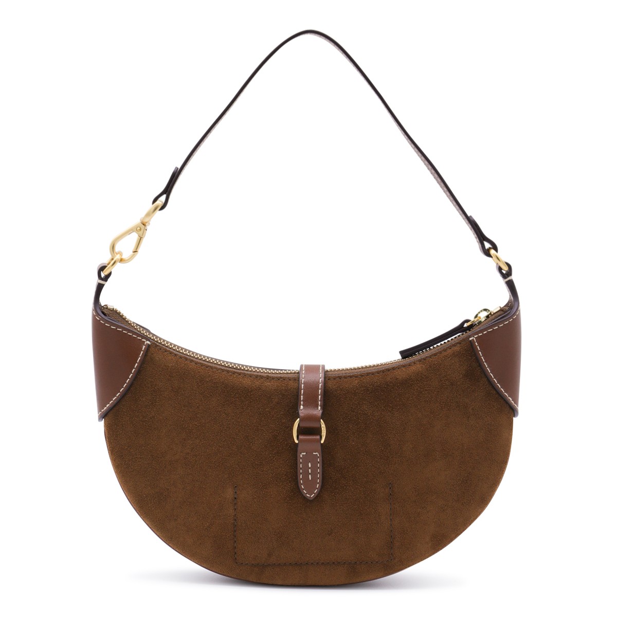 BROWN LEATHER SHOULDER BAG