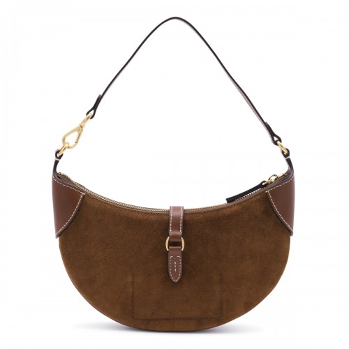 BROWN LEATHER SHOULDER BAG