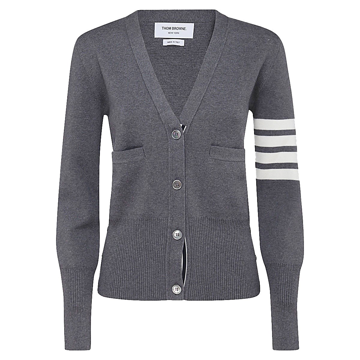 GREY WOOL KNITWEAR