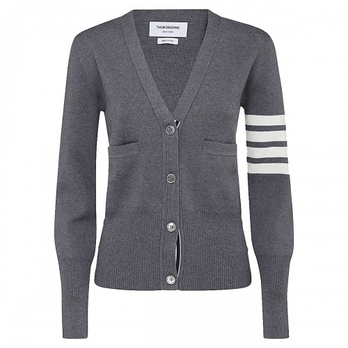 GREY WOOL KNITWEAR