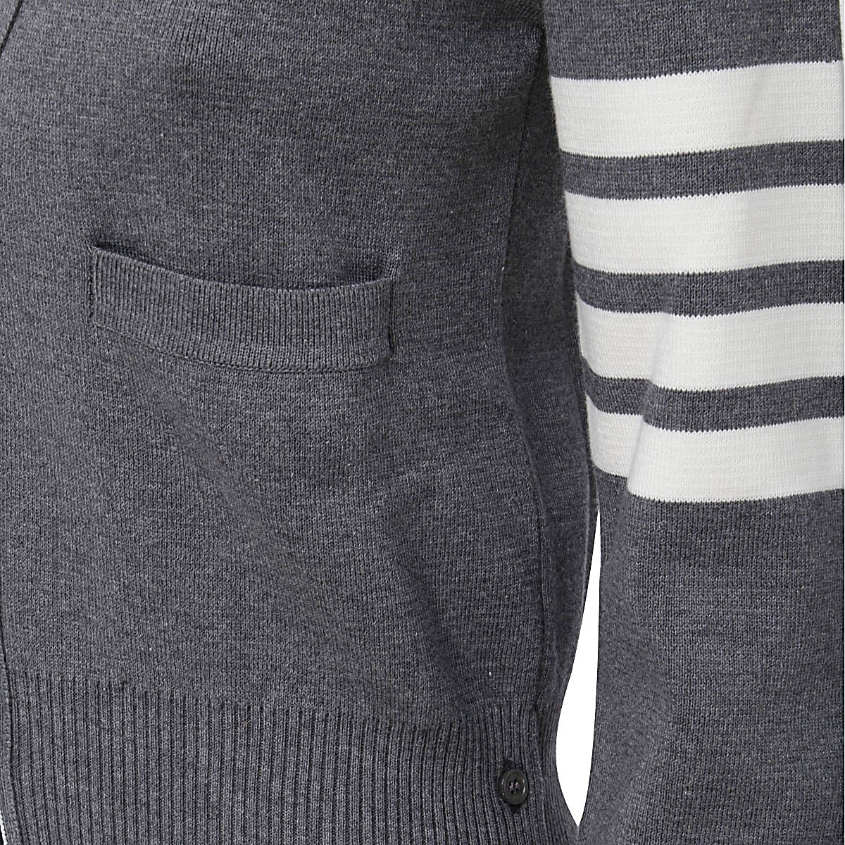 GREY WOOL KNITWEAR