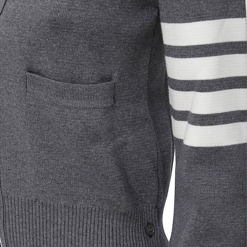GREY WOOL KNITWEAR