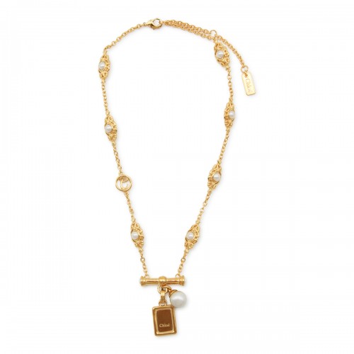 GOLD METAL NECKLACE