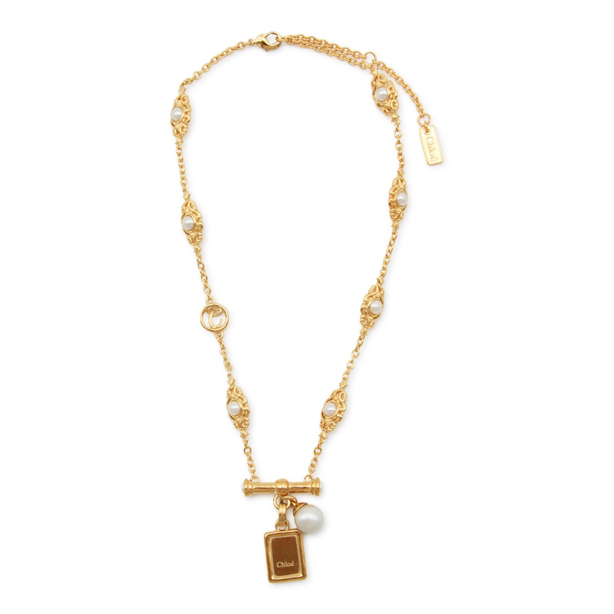 GOLD METAL NECKLACE