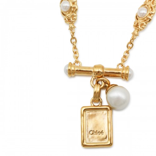 GOLD METAL NECKLACE