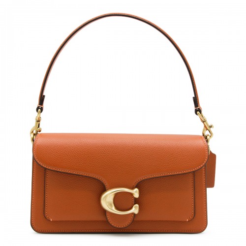 AMBER LEATHER TABBY 26 REFRESH SHOULDER BAG