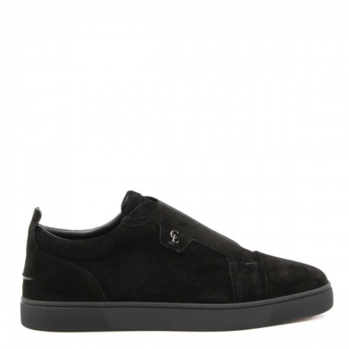 BLACK LEATHER ST. LOUIS SNEAKERS