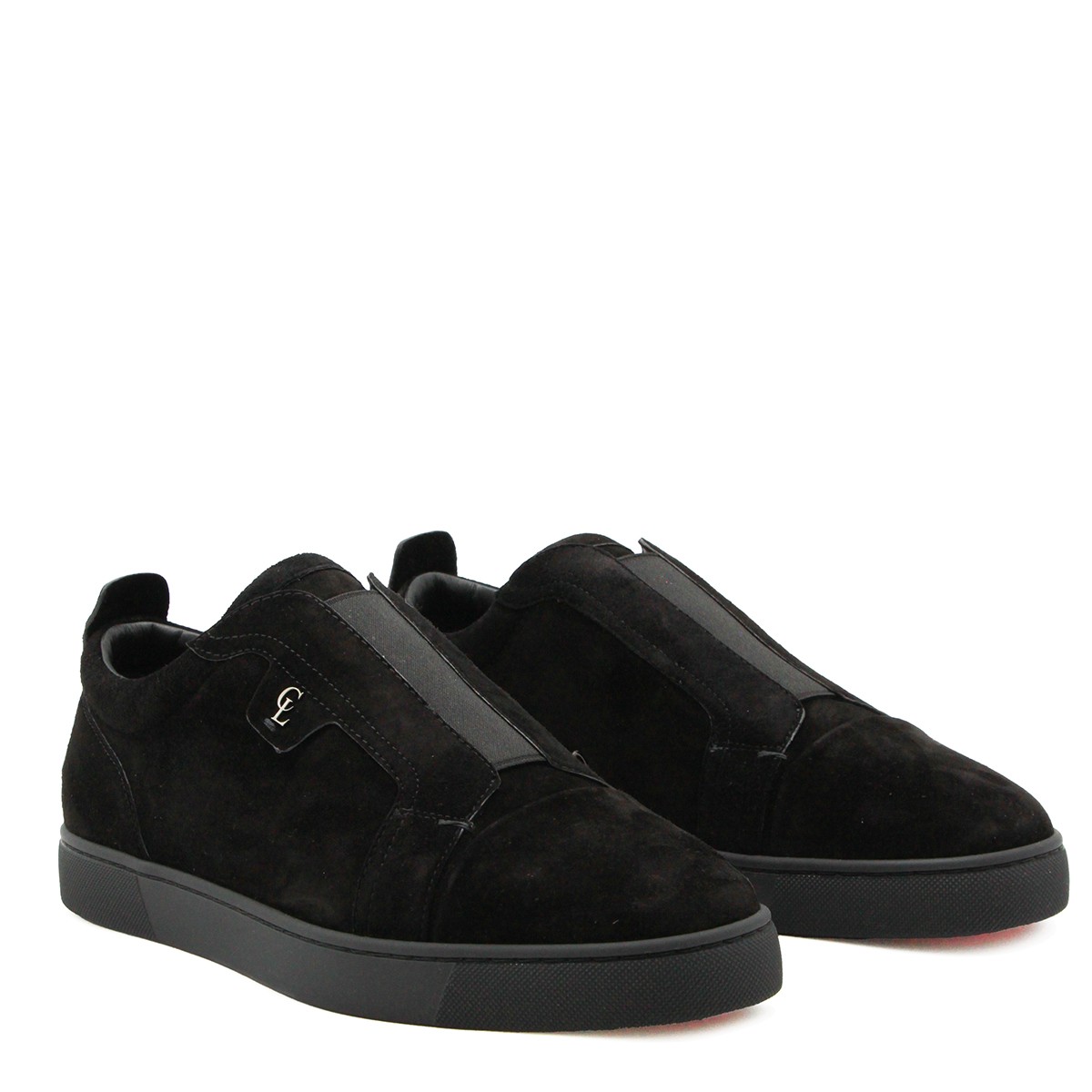 BLACK LEATHER ST. LOUIS SNEAKERS