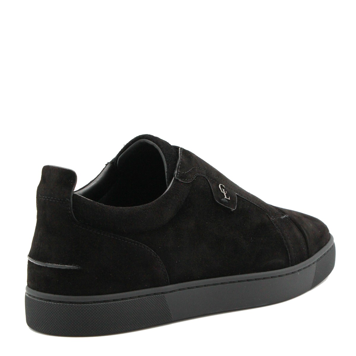BLACK LEATHER ST. LOUIS SNEAKERS