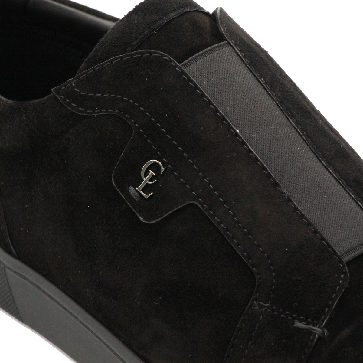 BLACK LEATHER ST. LOUIS SNEAKERS