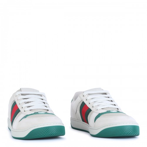 WHITE LEATHER SNEAKERS