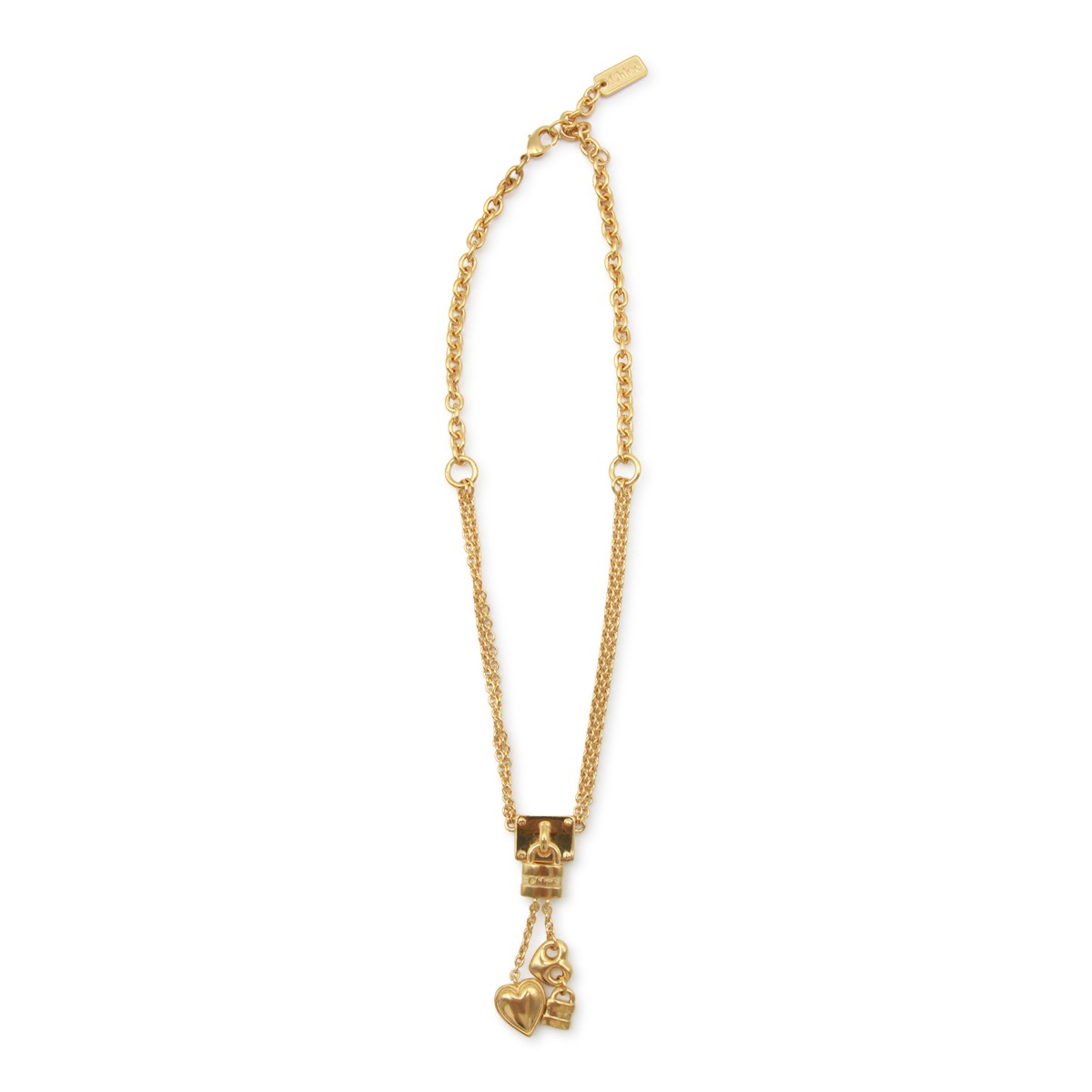 GOLD METAL NECKLACE