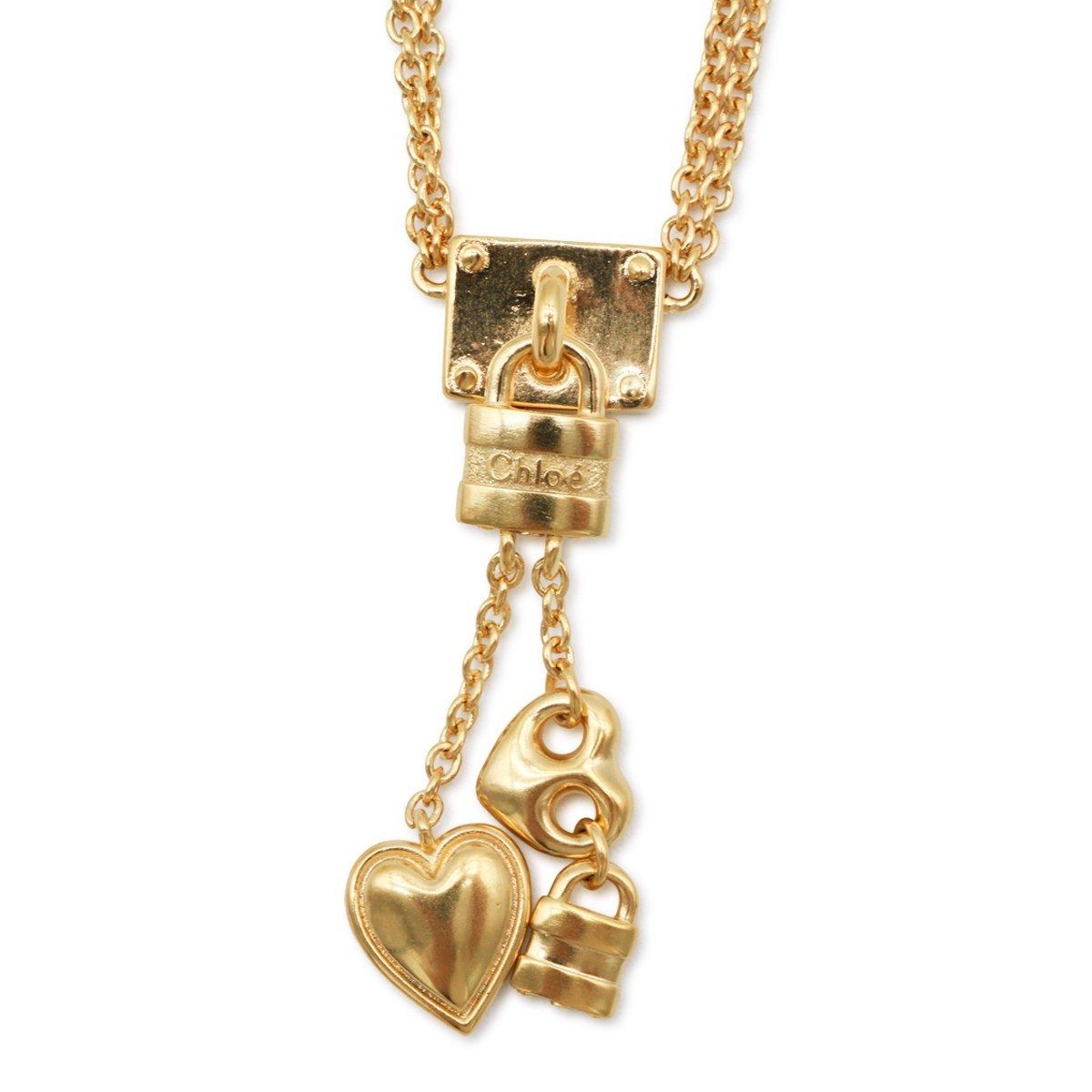 GOLD METAL NECKLACE