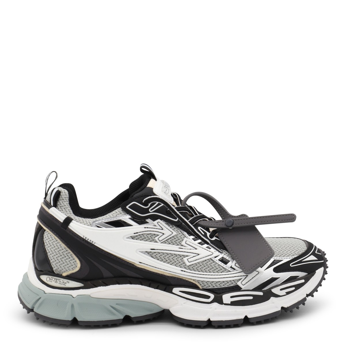 GREY AND BLACK BE BRIGHT BACK SNEAKERS