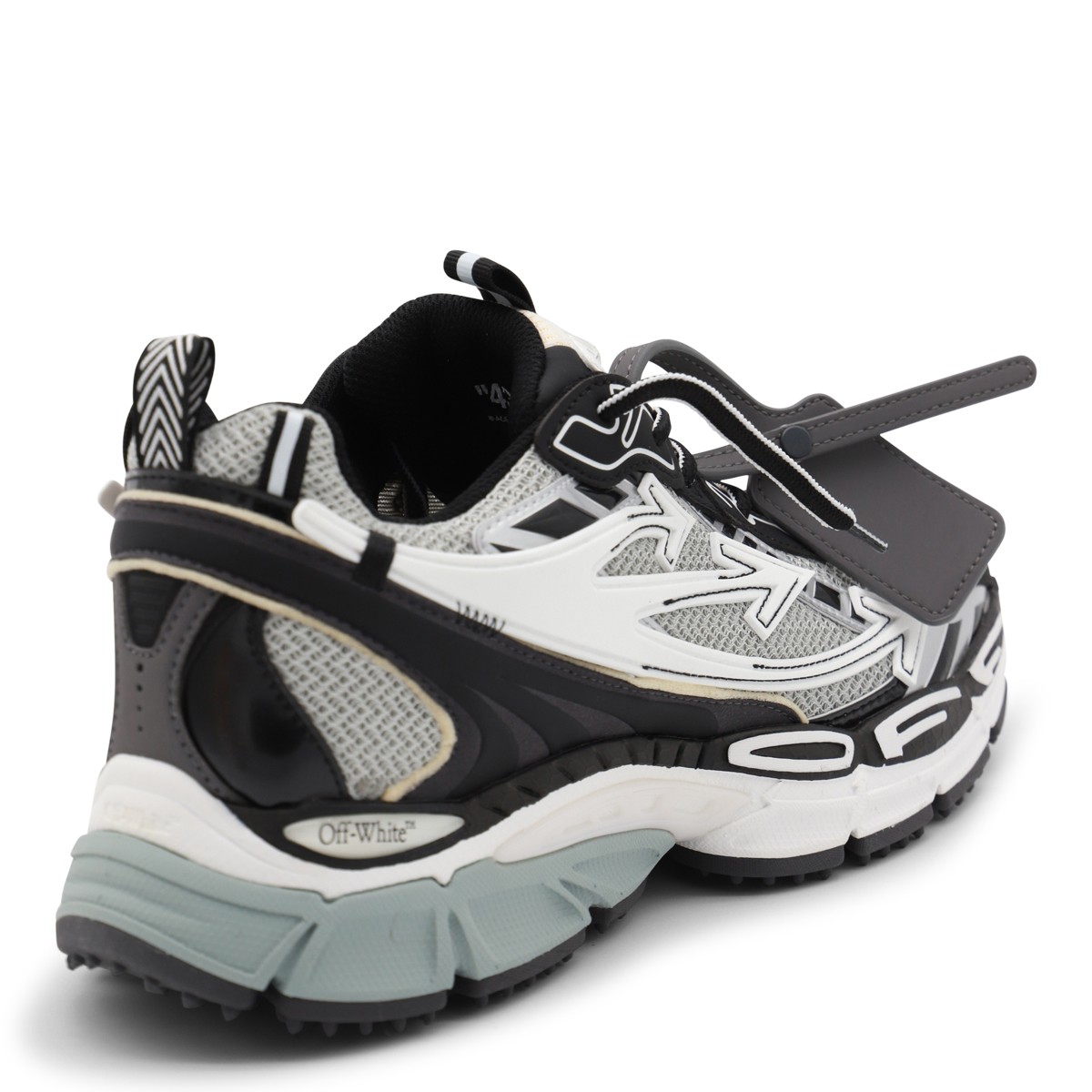 GREY AND BLACK BE BRIGHT BACK SNEAKERS