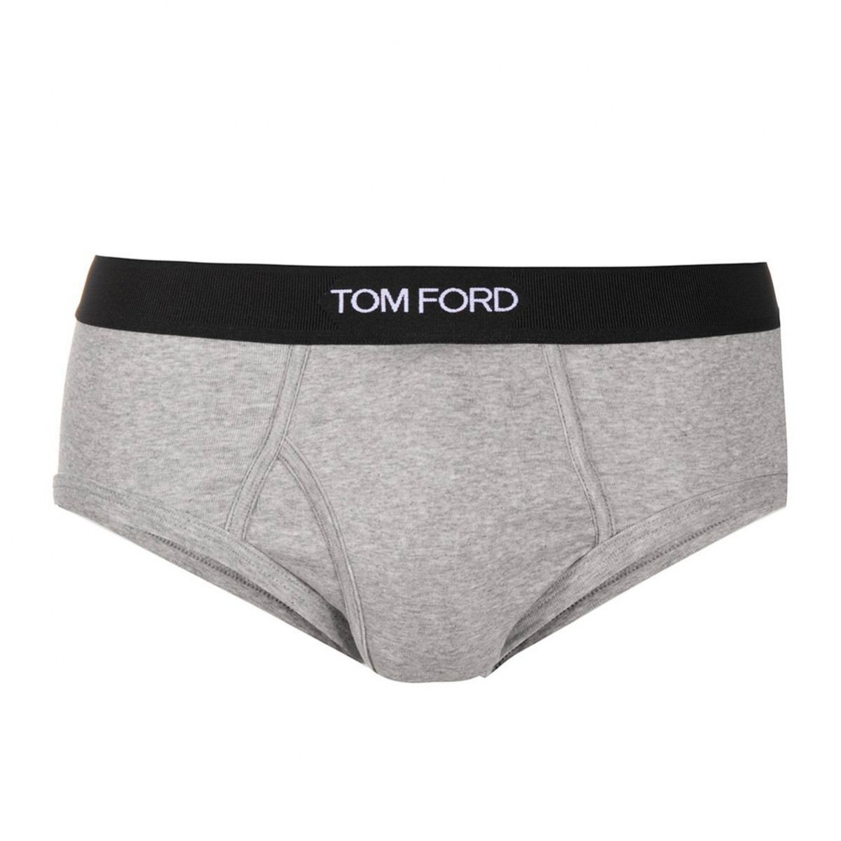 BLACK AND GREY COTTON SLIPS