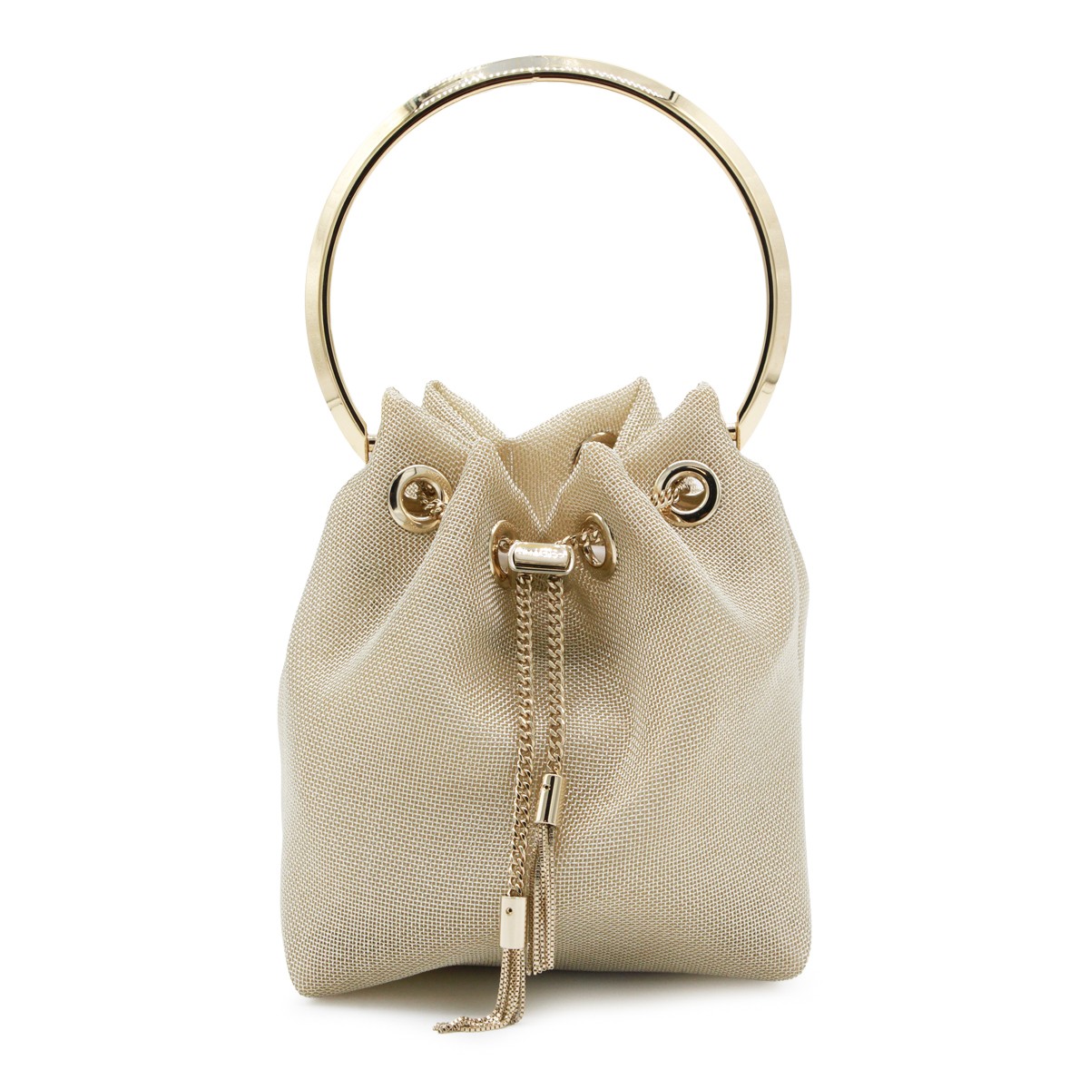 CHAMPAGNE TOP HANDLE BAG