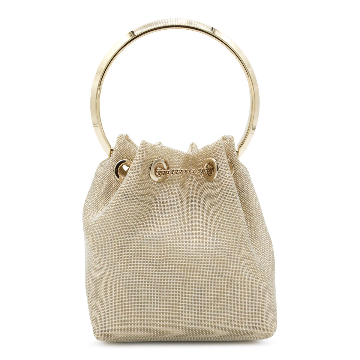 CHAMPAGNE TOP HANDLE BAG