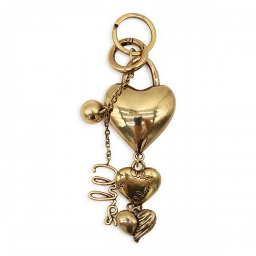 GOLD METAL KEY RING