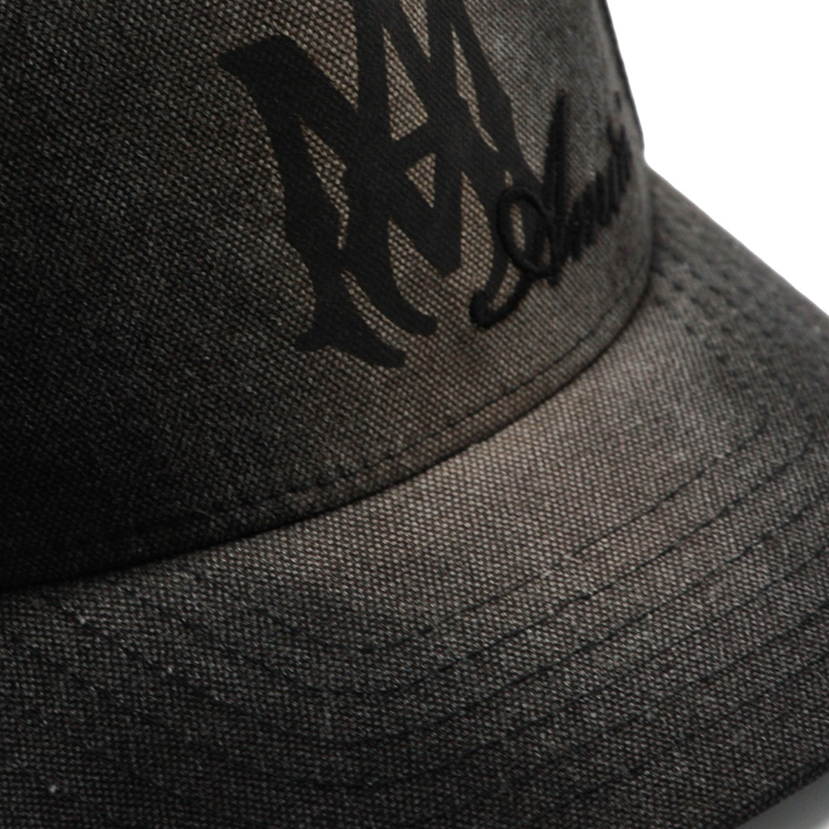 BLACK COTTON BASEBALL CAP