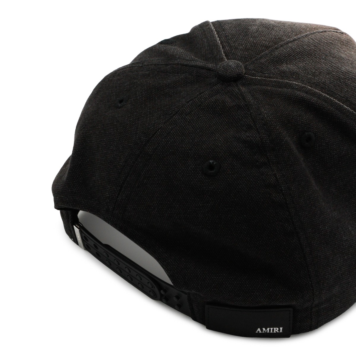 BLACK COTTON BASEBALL CAP