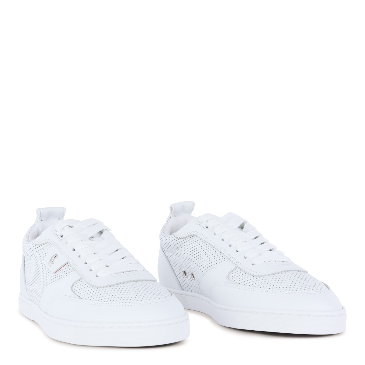 WHITE LEATHER SNEAKERS