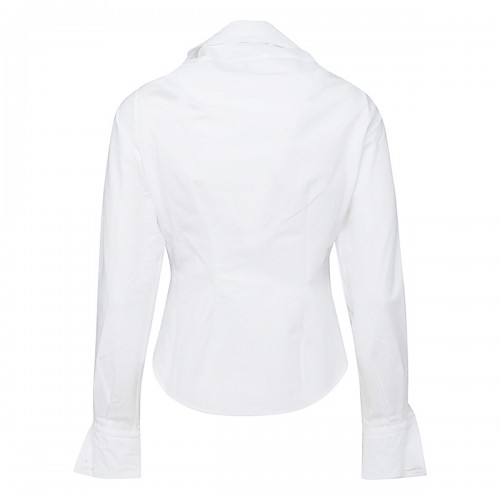 WHITE COTTON SHIRT 2