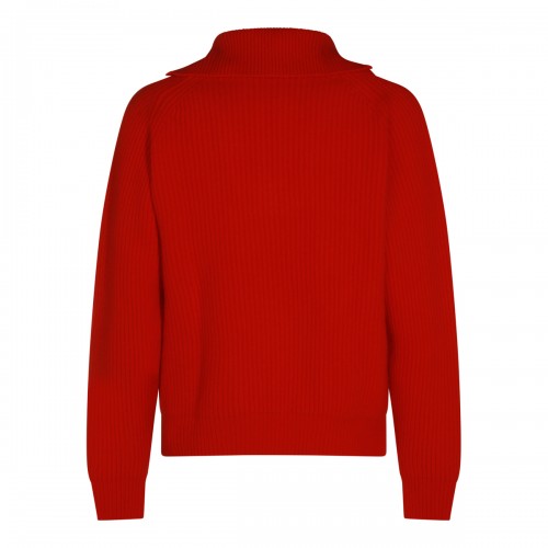 RED WOOL KNITWEAR 2