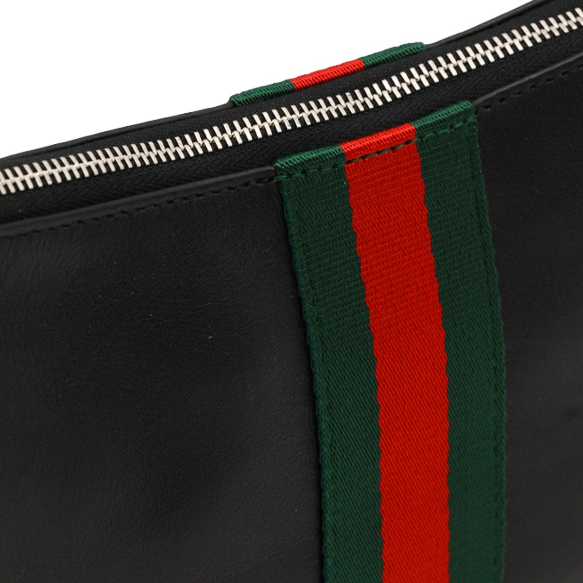 BLACK SMALL HALF MOON SHOULDER BAG