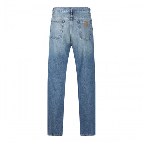 LIGHT BLUE COTTON JEANS