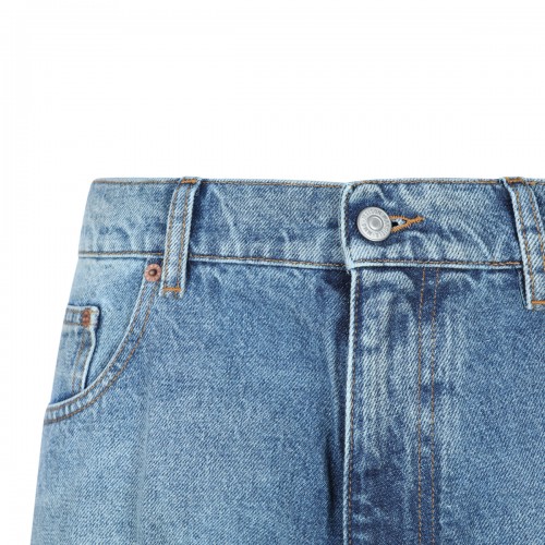 LIGHT BLUE COTTON JEANS