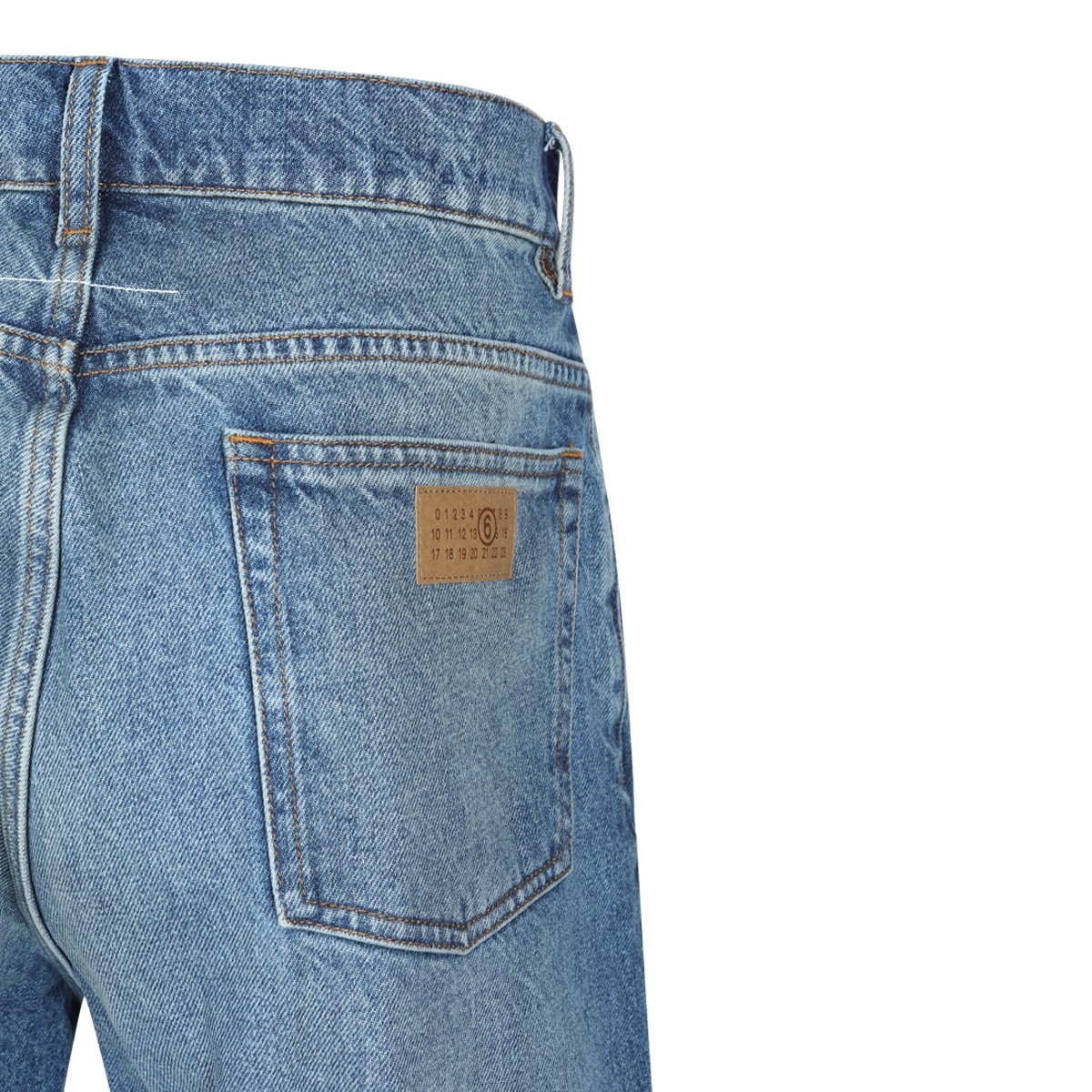 LIGHT BLUE COTTON JEANS