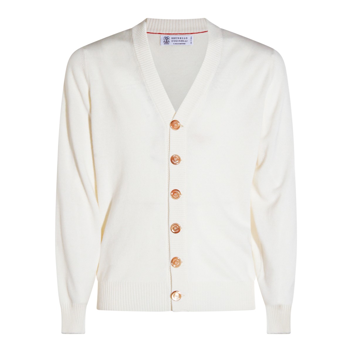 WHITE CASHMERE KNITWEAR 
