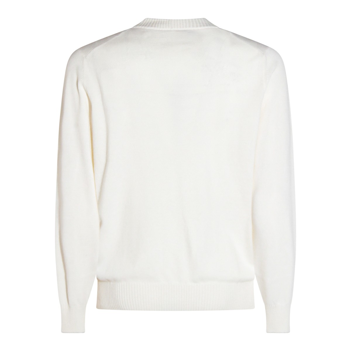 WHITE CASHMERE KNITWEAR 