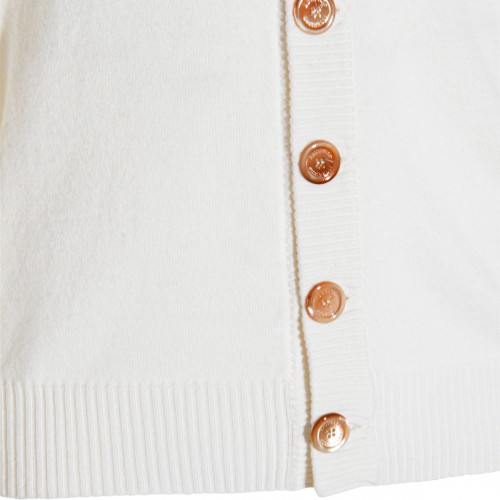 WHITE CASHMERE KNITWEAR 